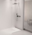 ARCHITEX zestaw do mocowania szkła, ściana-podłoga, 1610x2105mm, polerowane aluminium