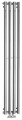 PILON grzejnik łazienkowy 270x1800mm, 4 wieszaki, chrom