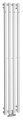 PILON grzejnik łazienkowy 270x1800mm, 4 wieszaki, biały mat