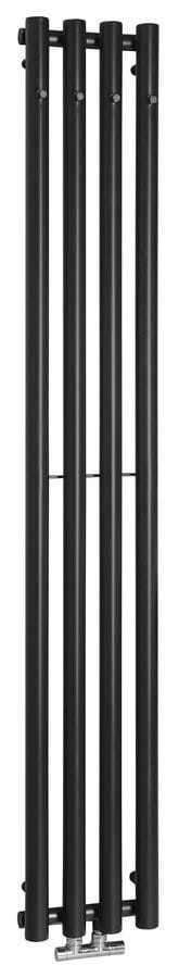 Sapho PILON grzejnik łazienkowy 270x1800mm 619 W czarny mat - IZ122T