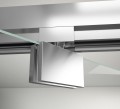 SIGMA SIMPLY drzwi prysznicowe obrotowe 800mm, szkło Brick