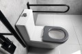 MEDIC RIMLESS komplakt WC, odpływ poziomy/pionowy, biały