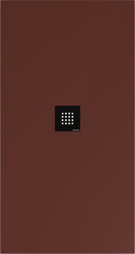 FLEXIA brodzik kompozytowy z możliwością docinania 150x80cm, brązowy mat