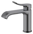 SUGA bateria umywalkowa, bez odpływu, gun metal