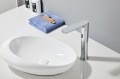 Bateria sensorowa wysoka 6V DC (4xAA), stal nierdzewna mat