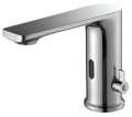 Sensorowa bateria stojąca z regulacją temperatury, 6V DC (4xAA), chrom