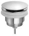 Odpływ umywalkowy 5/4”, Click-Clack, duży korek, 10-45mm, chrom