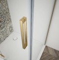 TRINITY GOLD drzwi prysznicowe do wnęki 1200 mm, szkło matowe, prawe