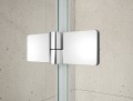 TRINITY CHROME drzwi prysznicowe do wnęki 1200 mm, szkło matowe, prawe
