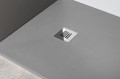 MITIA sprchová vanička z litého mramoru, obdélník 120x70cm, šedá