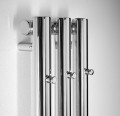 PILON grzejnik łazienkowy 196x1800mm, 3 wieszaki, chrom