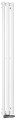 PILON grzejnik łazienkowy 196x1800mm, 3 wieszaki, biały mat