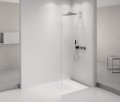 ARCHITEX CHROM walk-in, 862 mm, szkło czyste