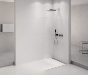 ARCHITEX CHROM walk-in, 1162 mm, szkło czyste