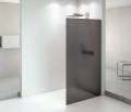 ARCHITEX CHROM walk-in, 762 mm, szkło mat dymione