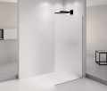 ARCHITEX BLACK MATT walk-in, 1162 mm, szkło matowe