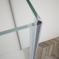 TRINITY CHROME kabina prysznicowa 1000x1200mm, szkło czyste, prawe