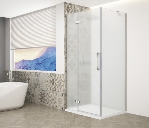 TRINITY CHROME kabina prysznicowa 1000x1200mm, szkło matowe, lewe