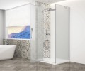 TRINITY CHROME kabina prysznicowa 900x800mm, szkło matowe, lewe