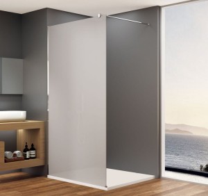 SPITZA kabina prysznicowa WALK-IN, 1000mm, szkło matowe