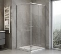 AGGA kabina prysznicowa narożna 700x700mm, szkło czyste