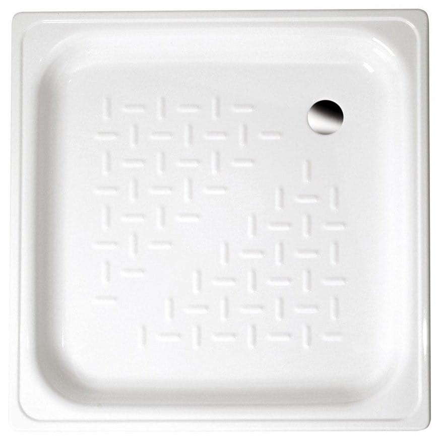 Smavit Brodzik prysznicowy kwadratowy 80x80  biały - PD80X80  (1)