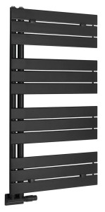 MYTHOS grzejnik łazienkowy 500x1130 mm, czarny matt