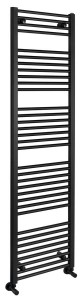 DIRECT grzejnik łazienkowy 450x1680 mm, czarny mat