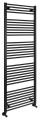 DIRECT grzejnik łazienkowy 600x1680 mm, czarny mat