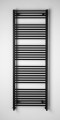 DIRECT grzejnik łazienkowy 600x1680 mm, czarny mat
