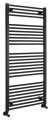 DIRECT grzejnik łazienkowy 600x1320 mm, czarny mat