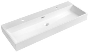 AQUATIC umywalka kompozytowa 120x46cm, biały