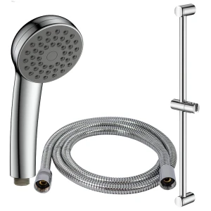 Zestaw prysznicowy  1-funkcyjny z drążkiem  - ANTA151121 chrom