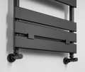 BONDECO grzejnik łazienkowy 500x926mm, czarny mat