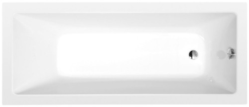 NOEMI wanna prostokątna 180x80x39cm, biały