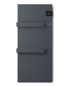 ONSEN EVO elektryczny grzejnik łazienkowy, 400x900mm, 1000 W, antracyt