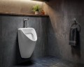 SCHWARN pisuar ceramiczny, górny dopływ wody, biały
