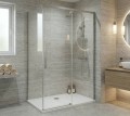 LUXOR kabina prysznicowa prostokątna 1100x800mm wariant L/P