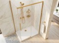 LUXOR GOLD MATT kabina prysznicowa prostokątna 1500x1000mm wariant L/P