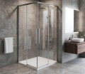 LUXOR kabina prysznicowa kwadratowa narożna 800x800mm, wejście narożne