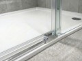 LUXOR kabina prysznicowa prostokątna 1000x900mm wariant L/P, wejście z rogu