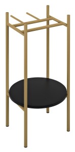 PUNO konsola pod umywalkę 375x830x448xmm, złoty mat
